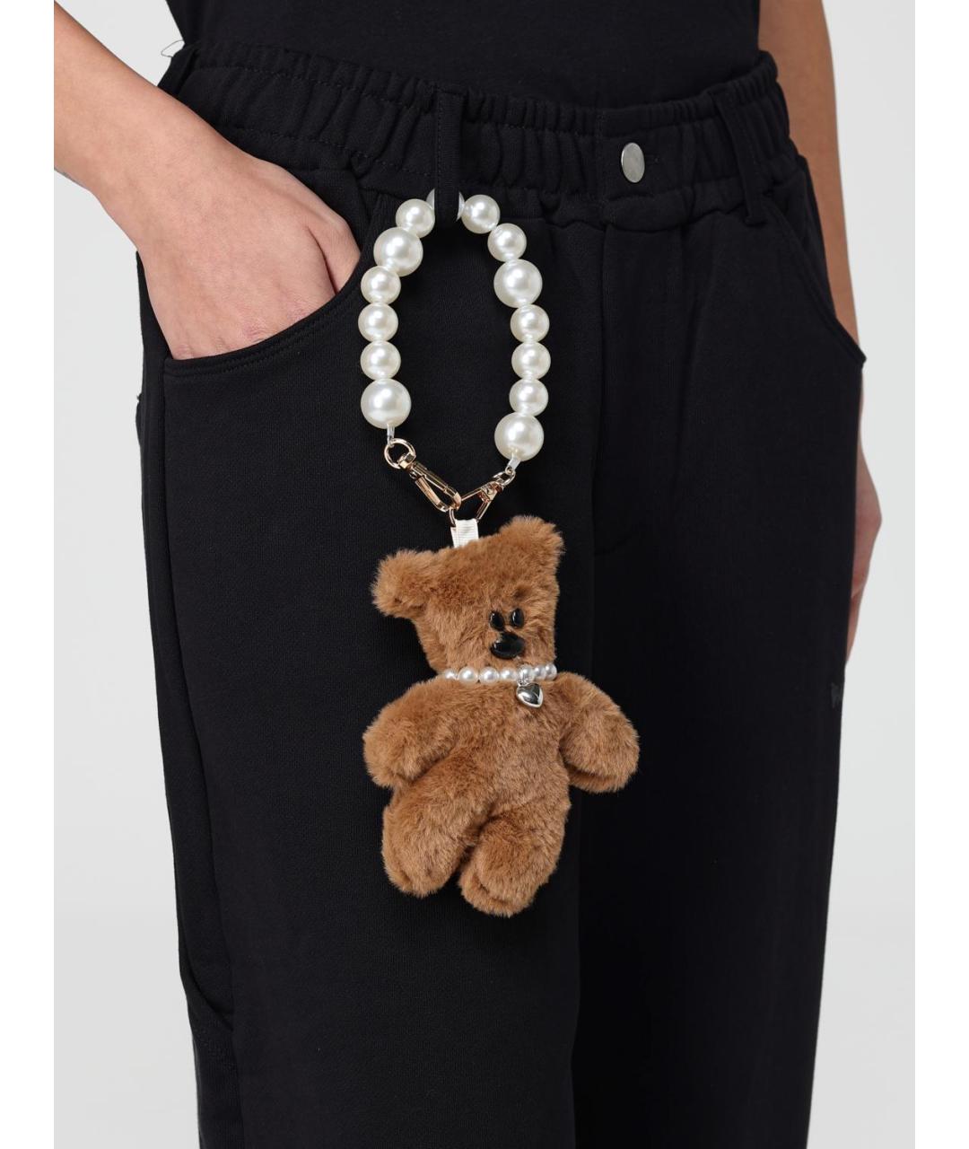 DISCLAIMER Черные хлопковые прямые брюки, фото 3