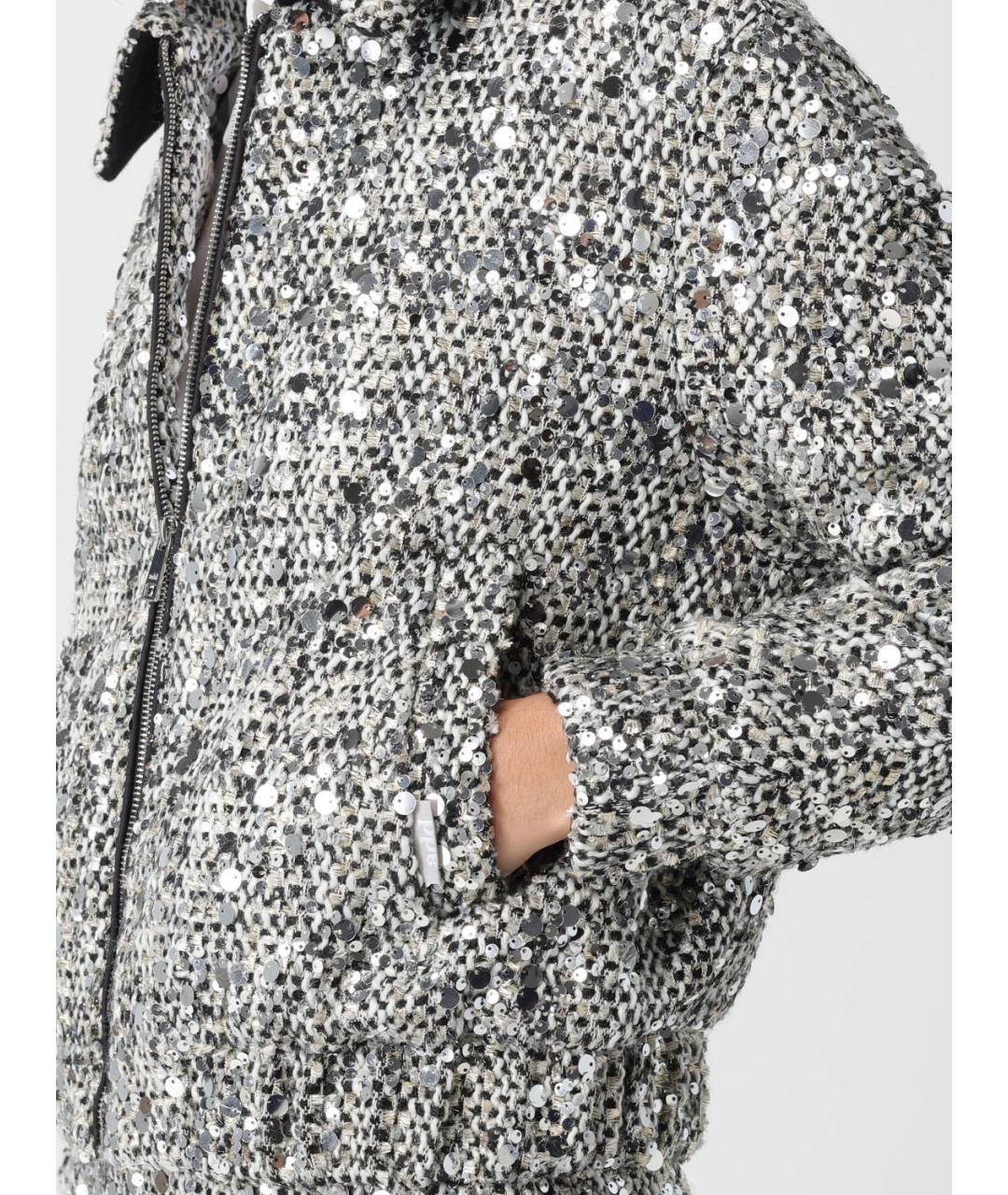 ADD Белая полиэстеровая куртка, фото 4