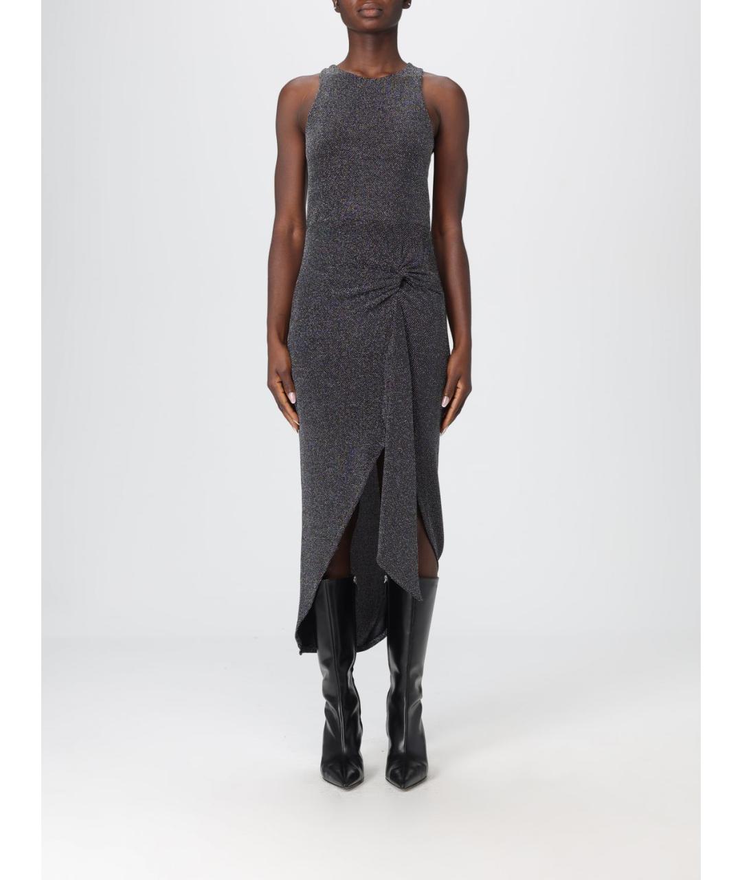 PATRIZIA PEPE Черное повседневное платье, фото 4