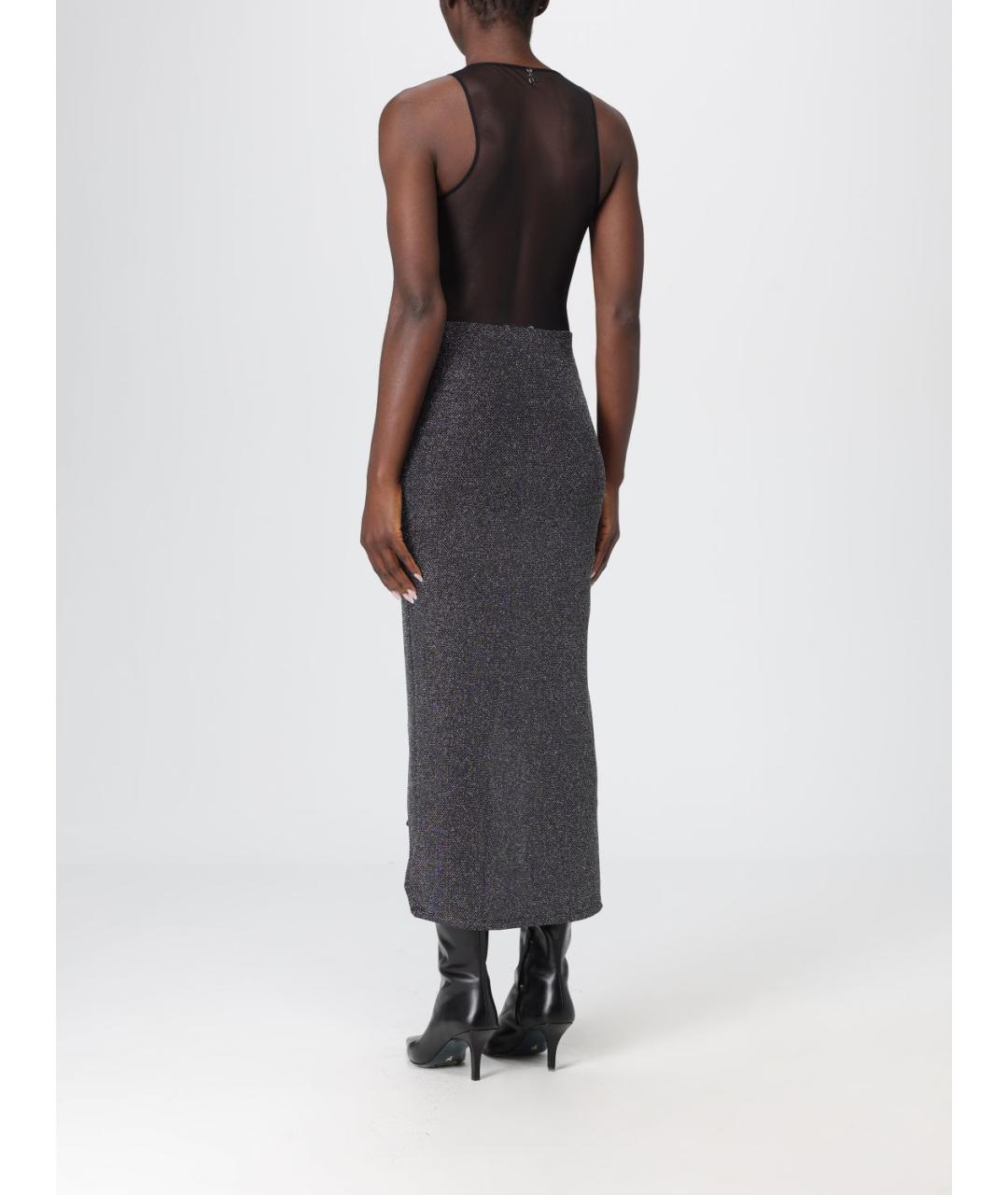 PATRIZIA PEPE Черное повседневное платье, фото 2