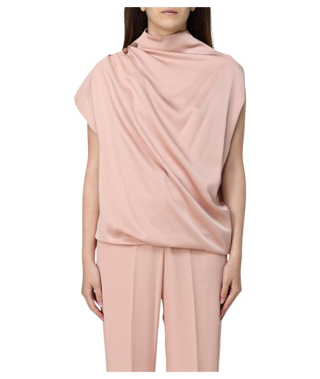 FABIANA FILIPPI Розовая вискозная блузы, фото 1