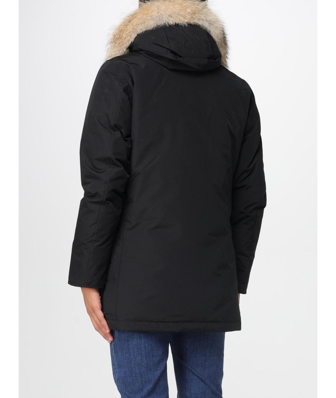 WOOLRICH Черный пуховик, фото 2