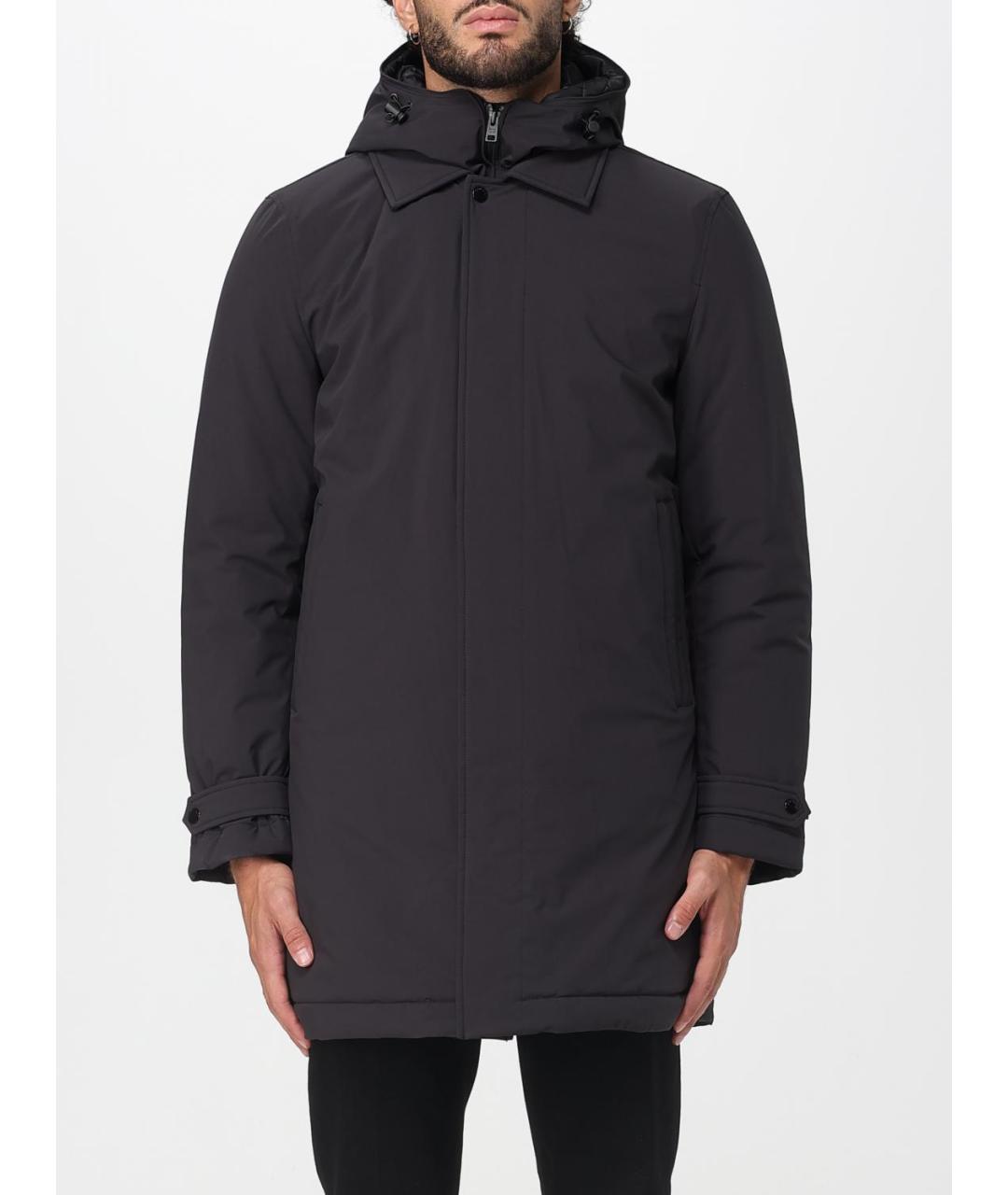 WOOLRICH Черная полиамидовая куртка, фото 5