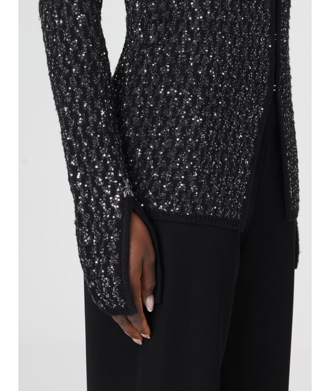 PATRIZIA PEPE Черный кардиган, фото 3