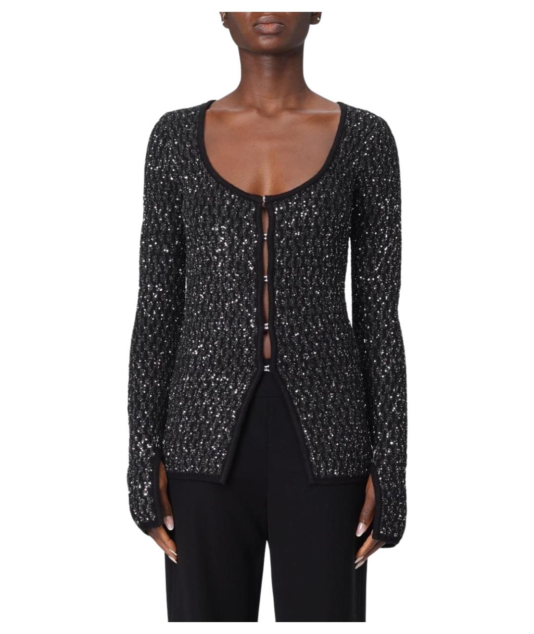 PATRIZIA PEPE Черный кардиган, фото 1