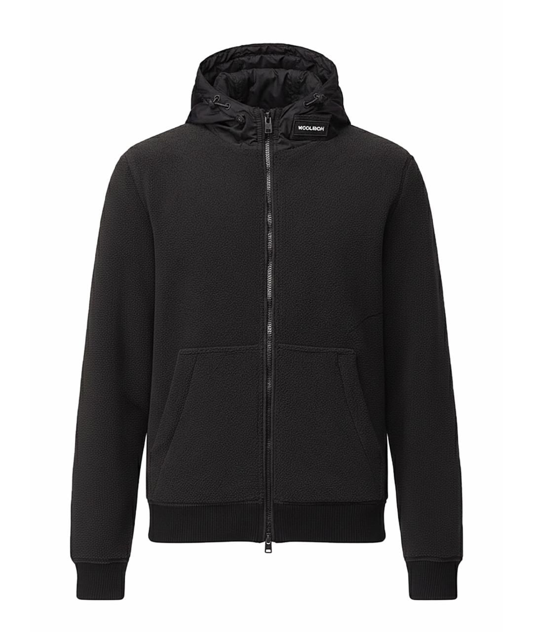 WOOLRICH Черная полиэстеровая куртка, фото 1