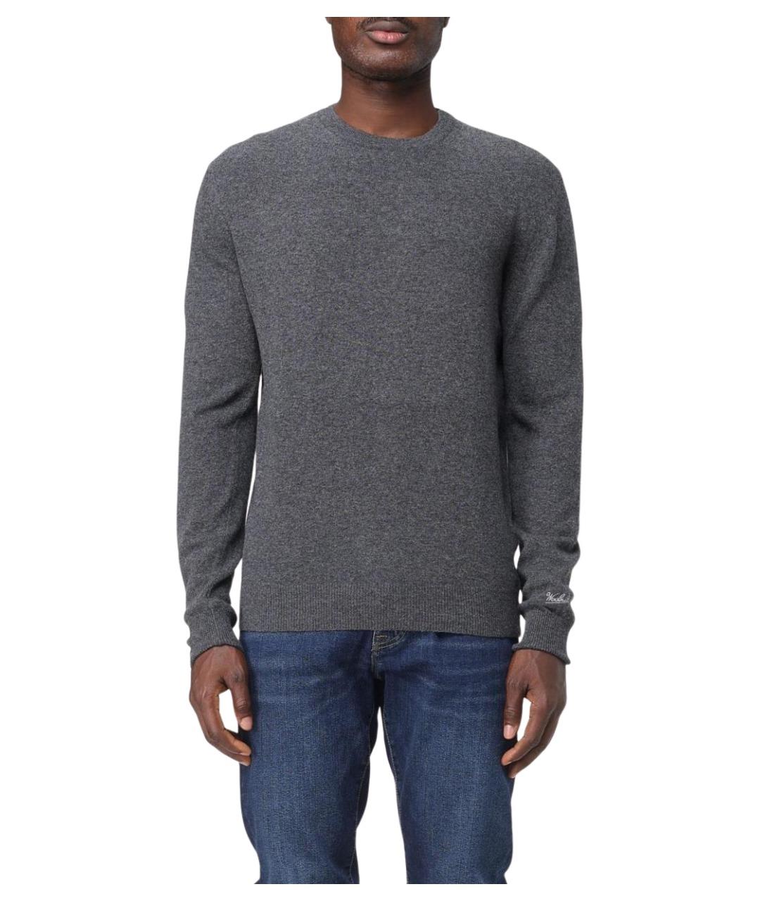 WOOLRICH Серый шерстяной джемпер / свитер, фото 1