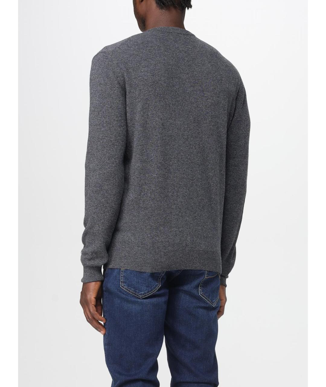 WOOLRICH Серый шерстяной джемпер / свитер, фото 2