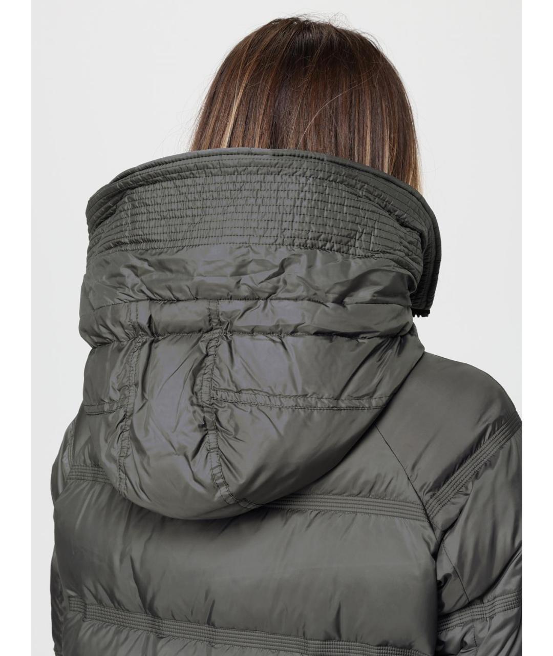 PEUTEREY Зеленая полиамидовая куртка, фото 5