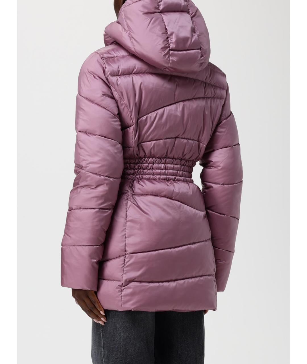 EA7 Фиолетовая полиамидовая куртка, фото 2