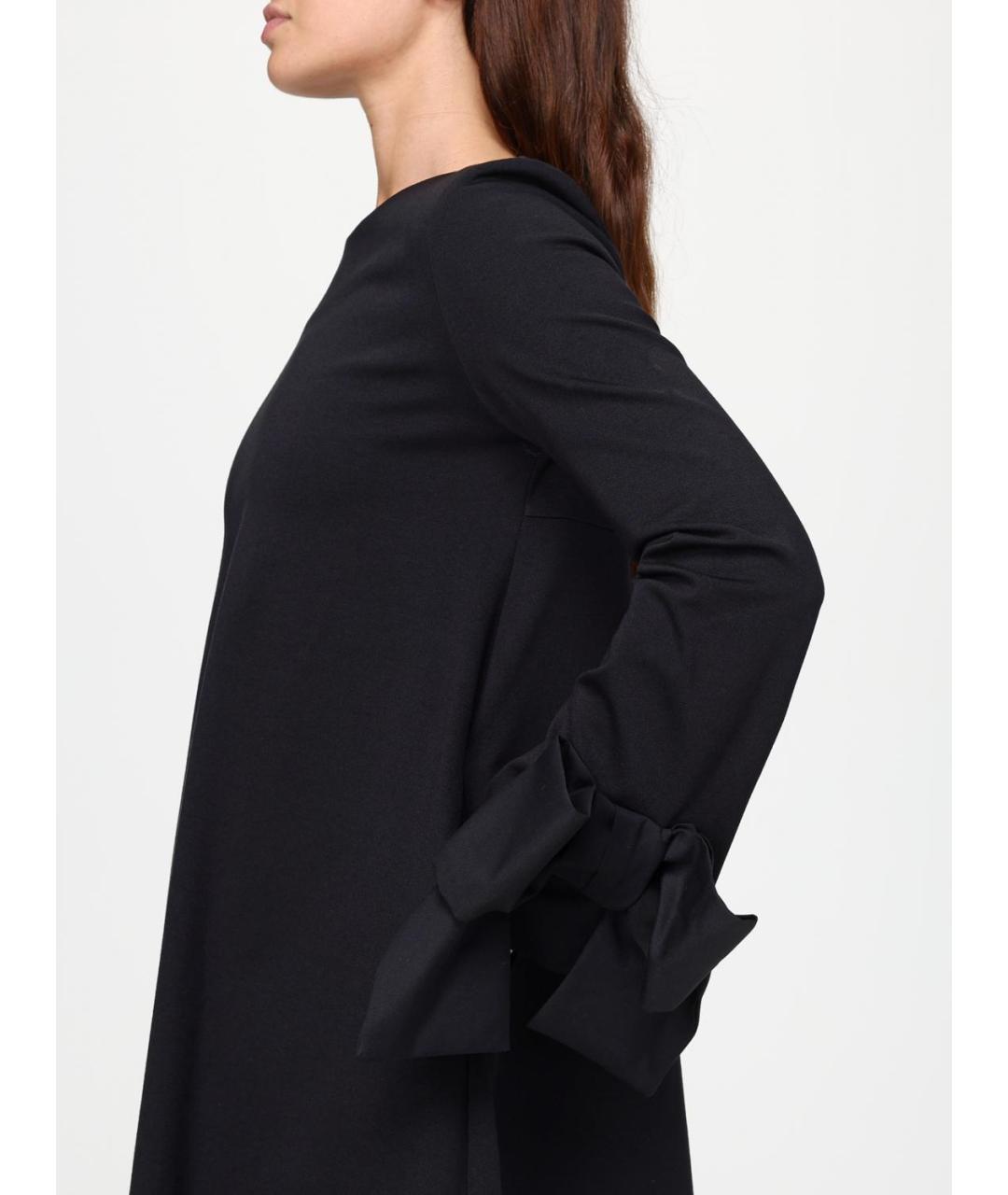 MEIMEIJ Черное вискозное платье, фото 3