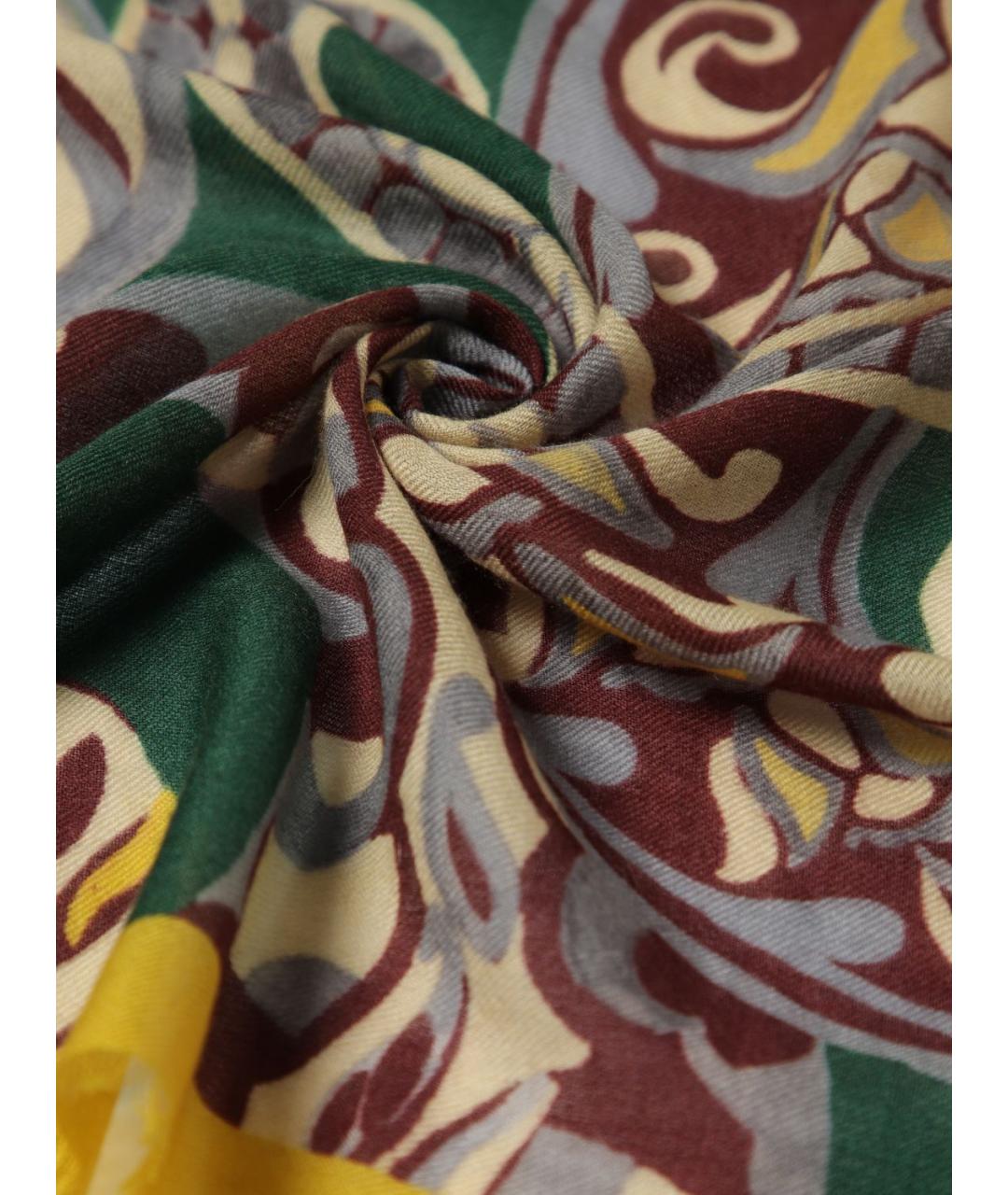 ETRO Мульти шерстяной шарф, фото 3