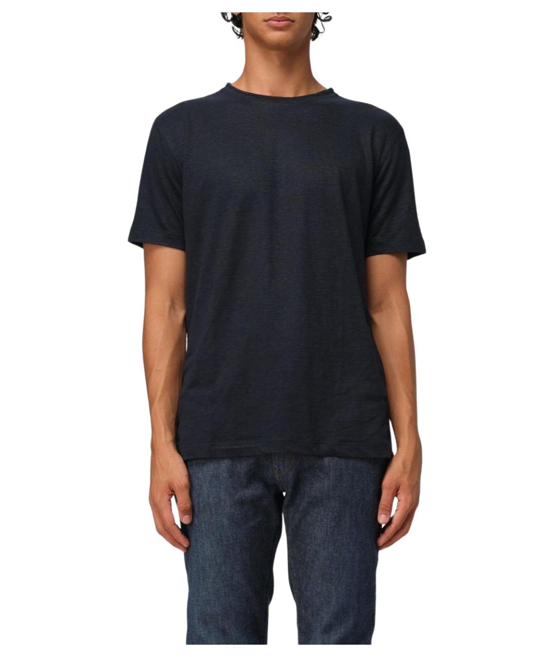 HUGO BOSS Темно-синяя футболка, фото 1