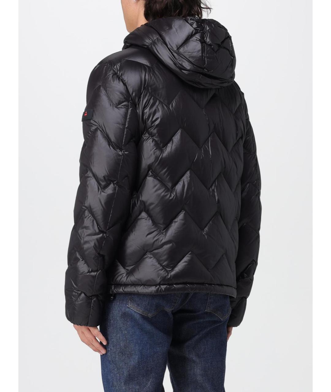 PEUTEREY Черная полиамидовая куртка, фото 3