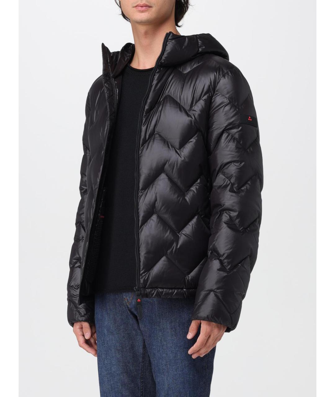 PEUTEREY Черная полиамидовая куртка, фото 4