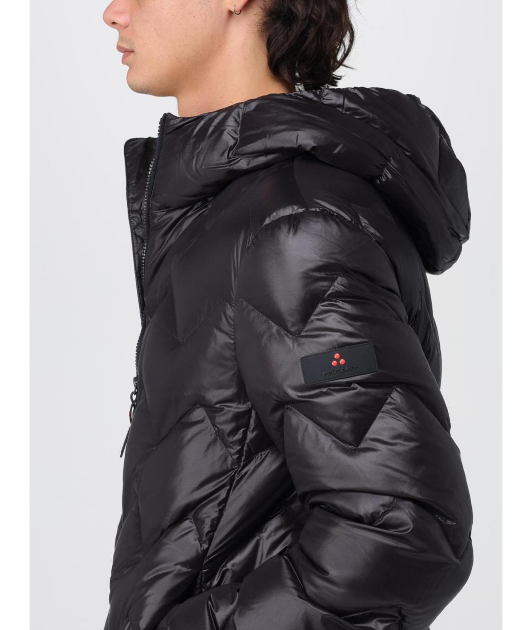 PEUTEREY Черная полиамидовая куртка, фото 5