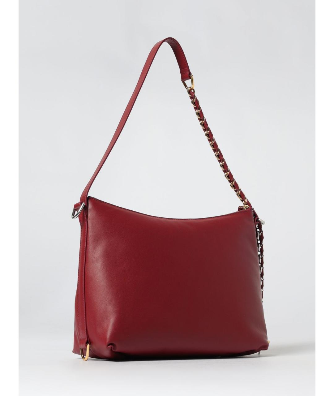 COCCINELLE Красная кожаная сумка через плечо, фото 2