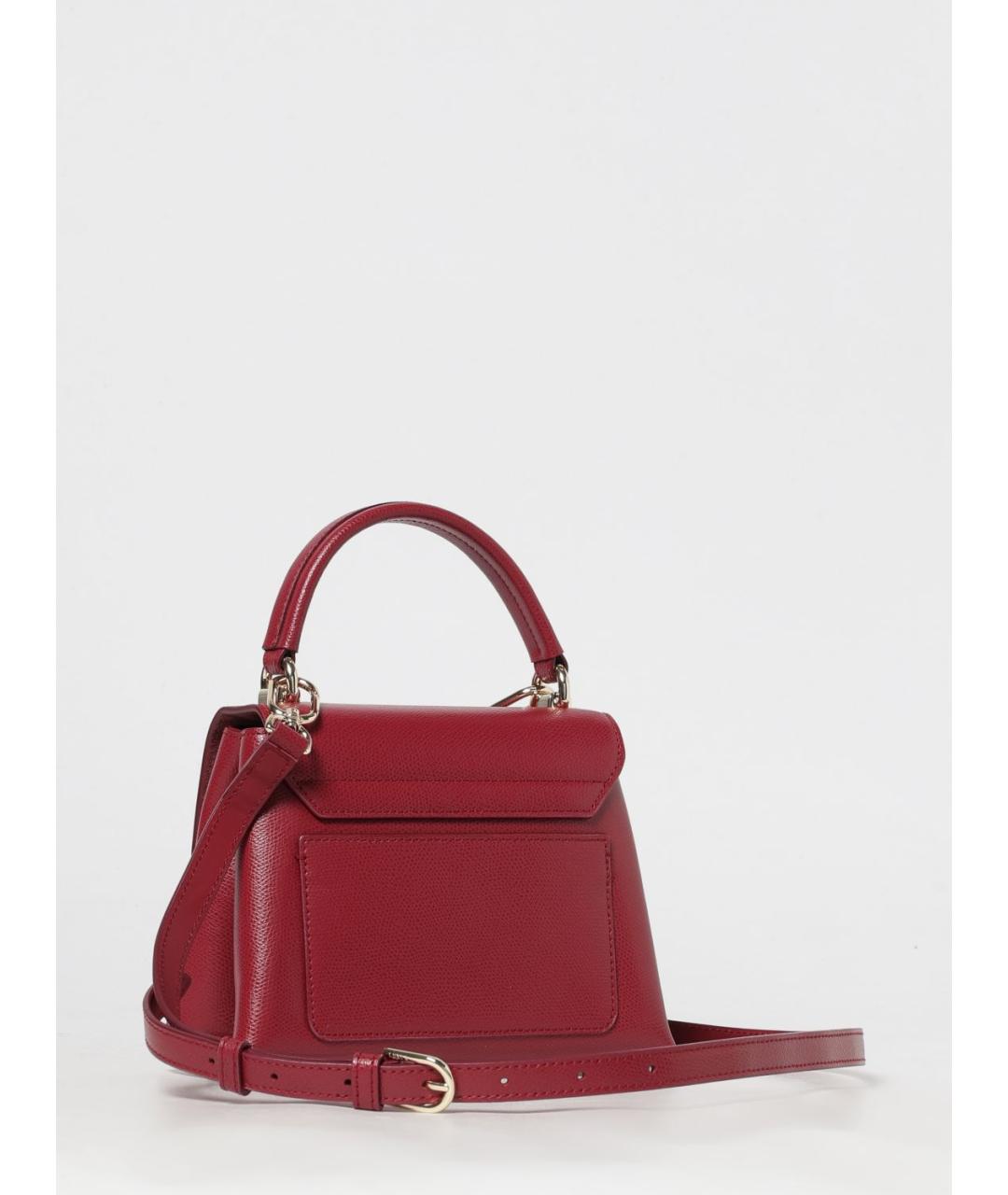 FURLA Красная кожаная сумка через плечо, фото 2