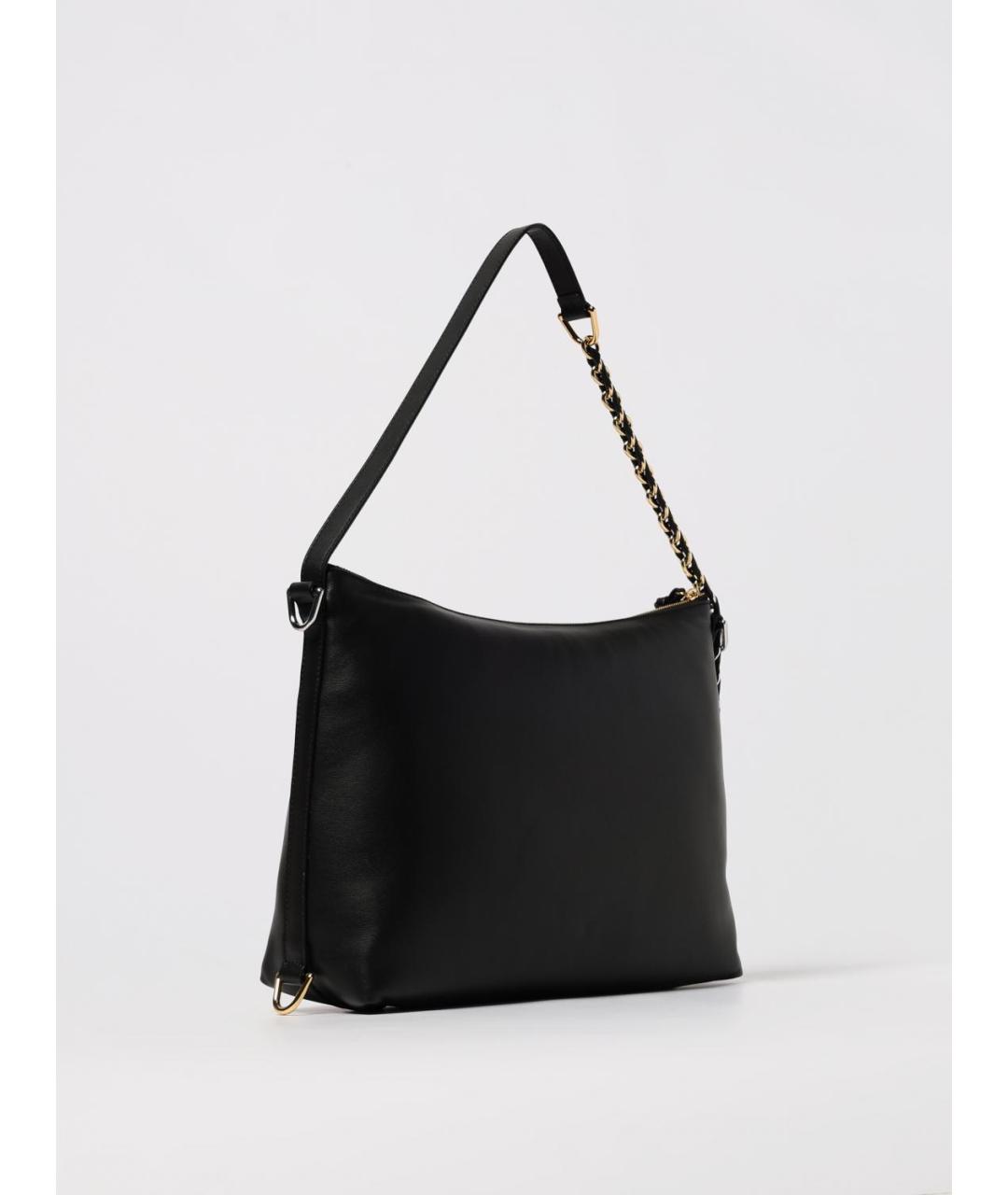 COCCINELLE Черная кожаная сумка через плечо, фото 2