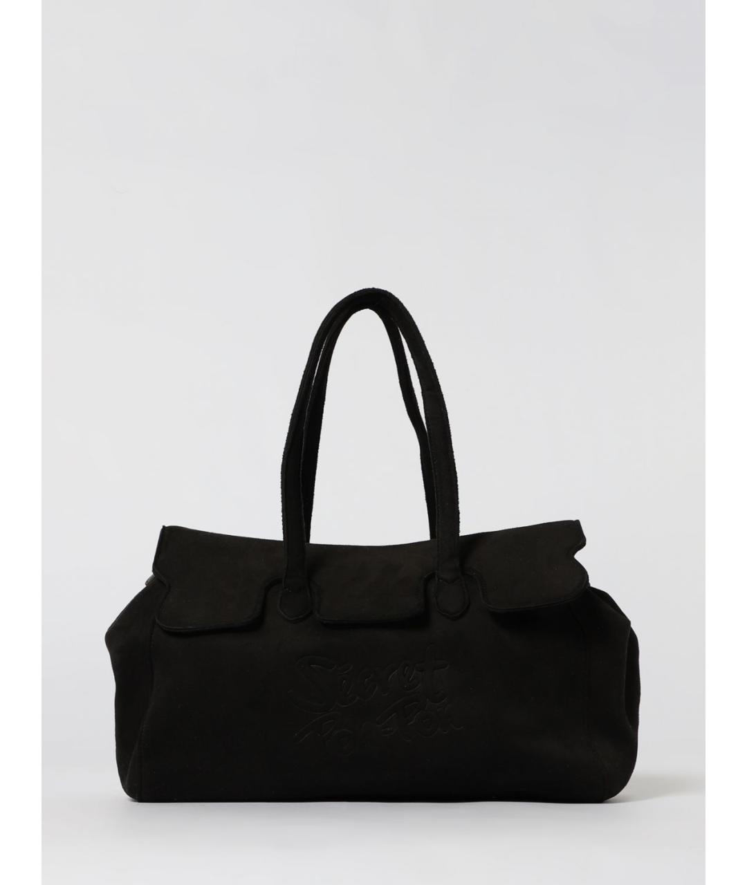 SECRET PON-PON Черная сумка тоут, фото 4