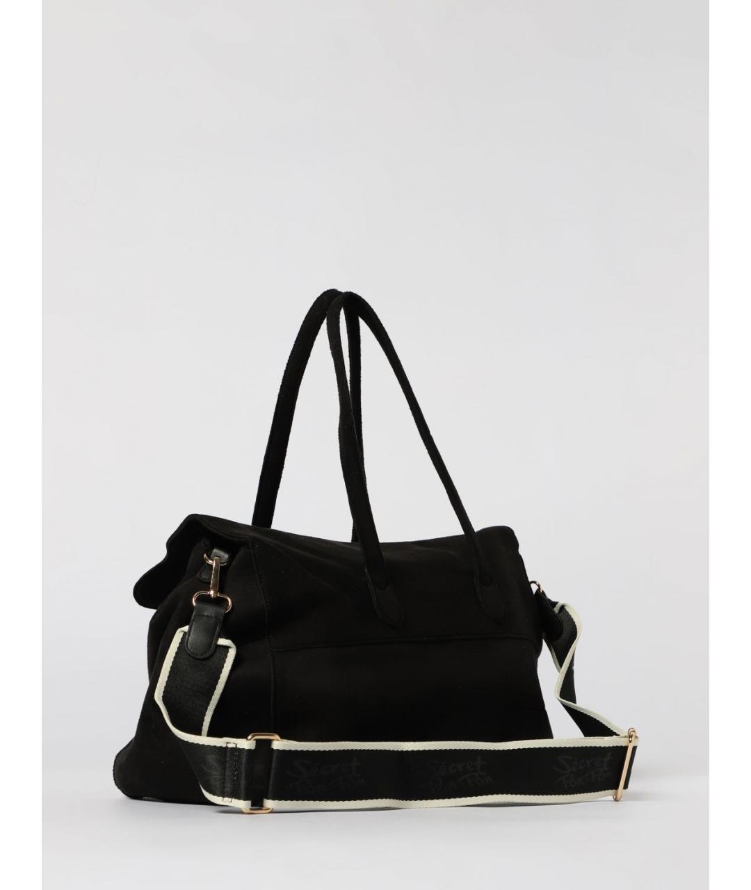 SECRET PON-PON Черная сумка тоут, фото 2