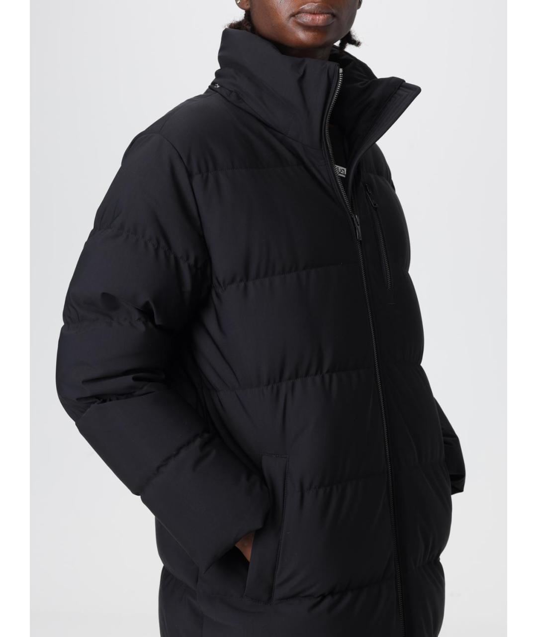 MOOSE KNUCKLES Черный полиамидовый пуховик, фото 5