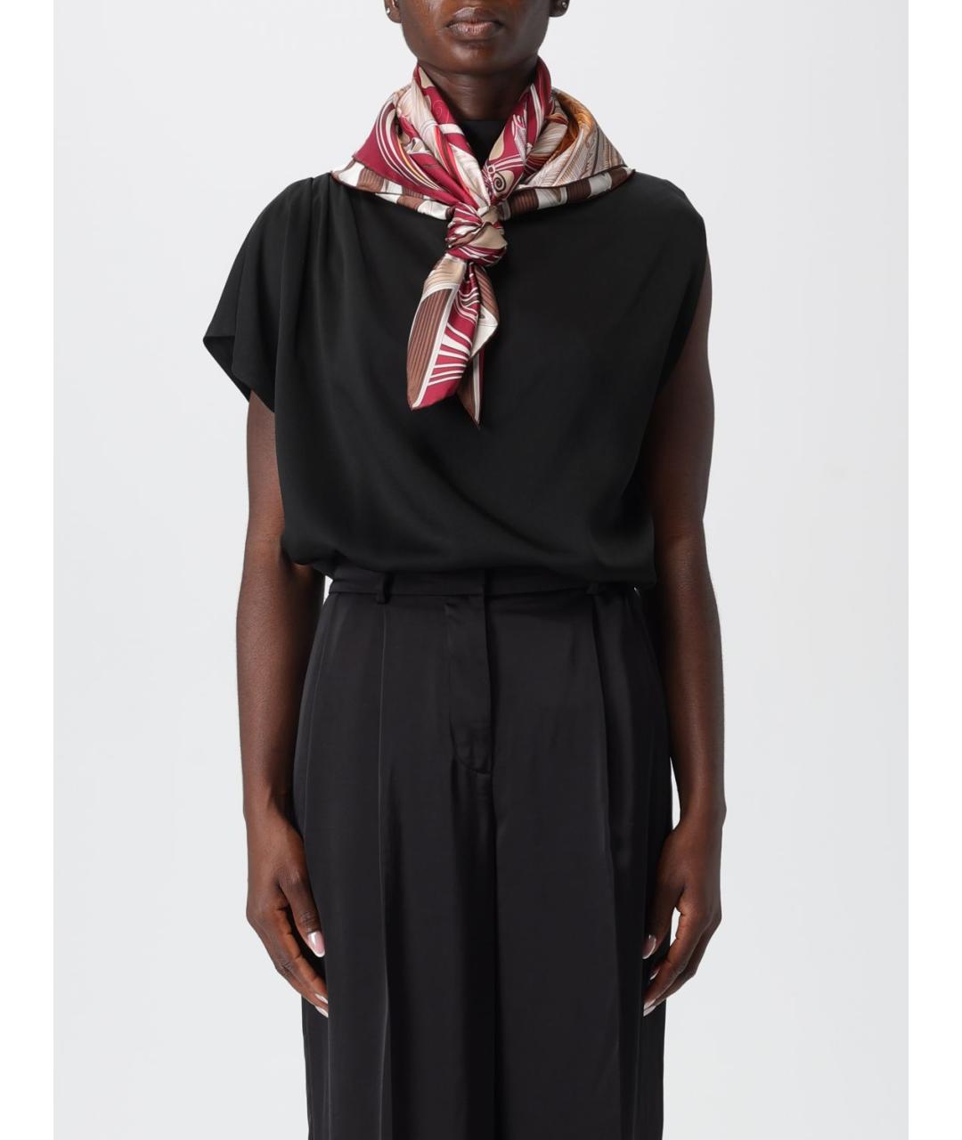 FERRAGAMO Мульти шелковый шарф, фото 2