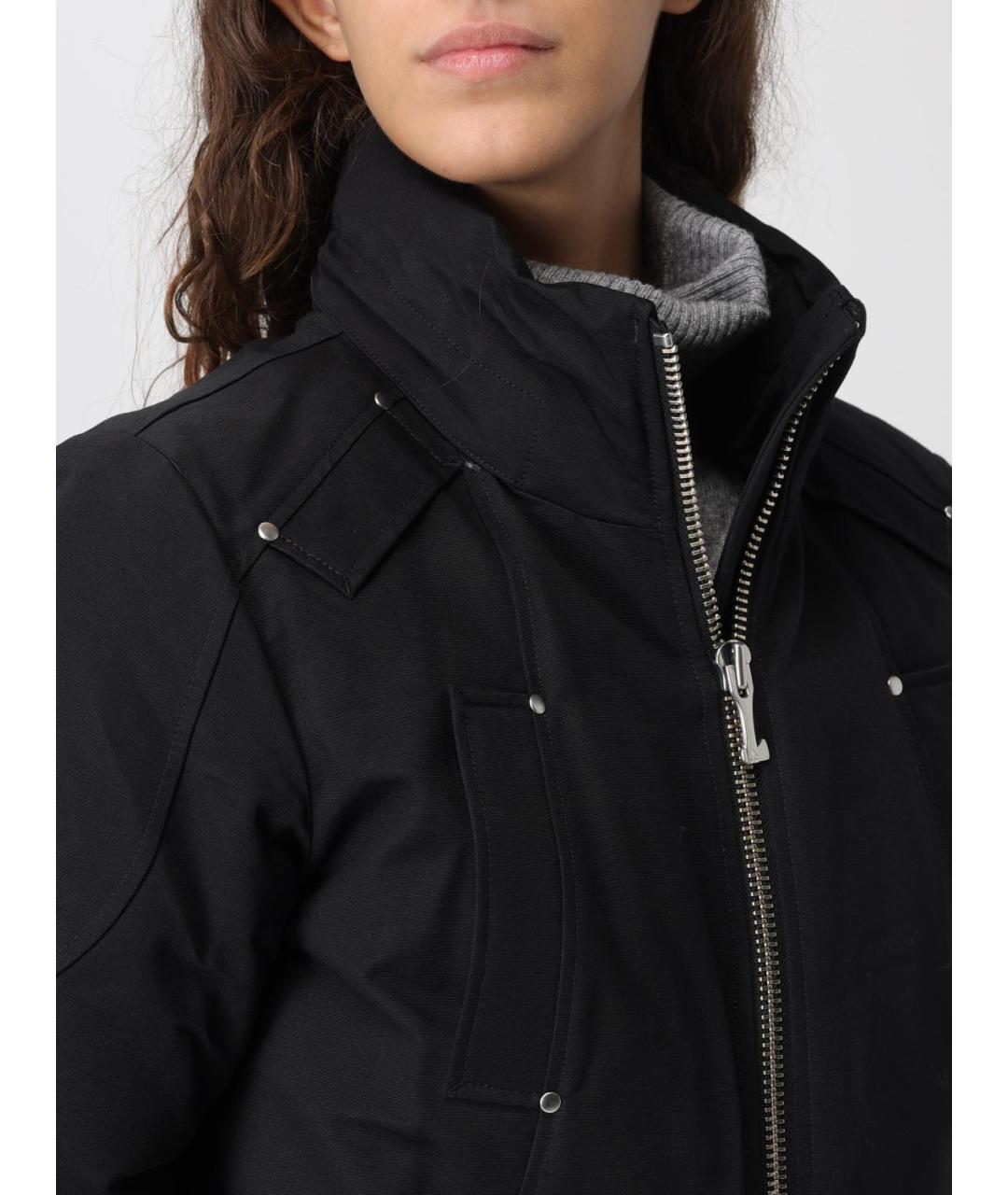 MOOSE KNUCKLES Черный хлопковый пуховик, фото 5