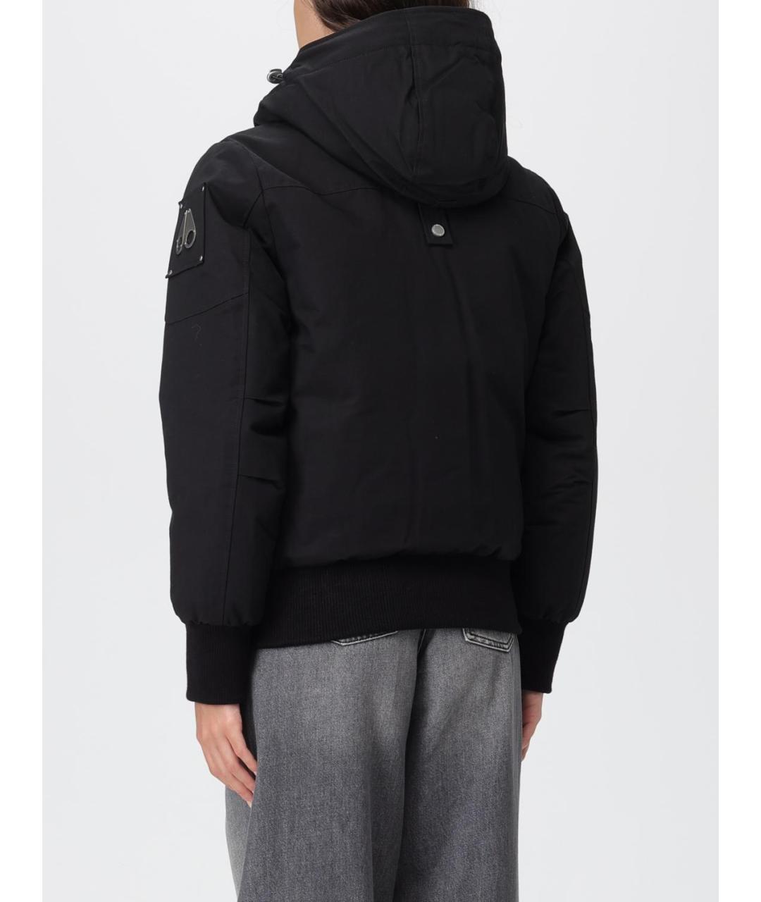 MOOSE KNUCKLES Черный хлопковый пуховик, фото 3