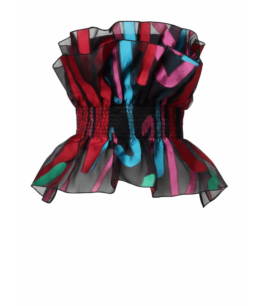 EMPORIO ARMANI Мульти полиэстеровая майка, фото 1