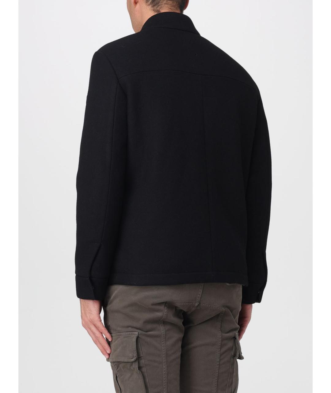 PREMIATA Черная шерстяная куртка, фото 2