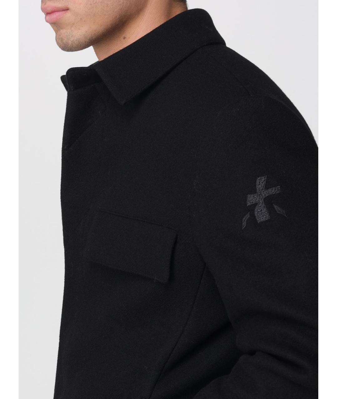 PREMIATA Черная шерстяная куртка, фото 4