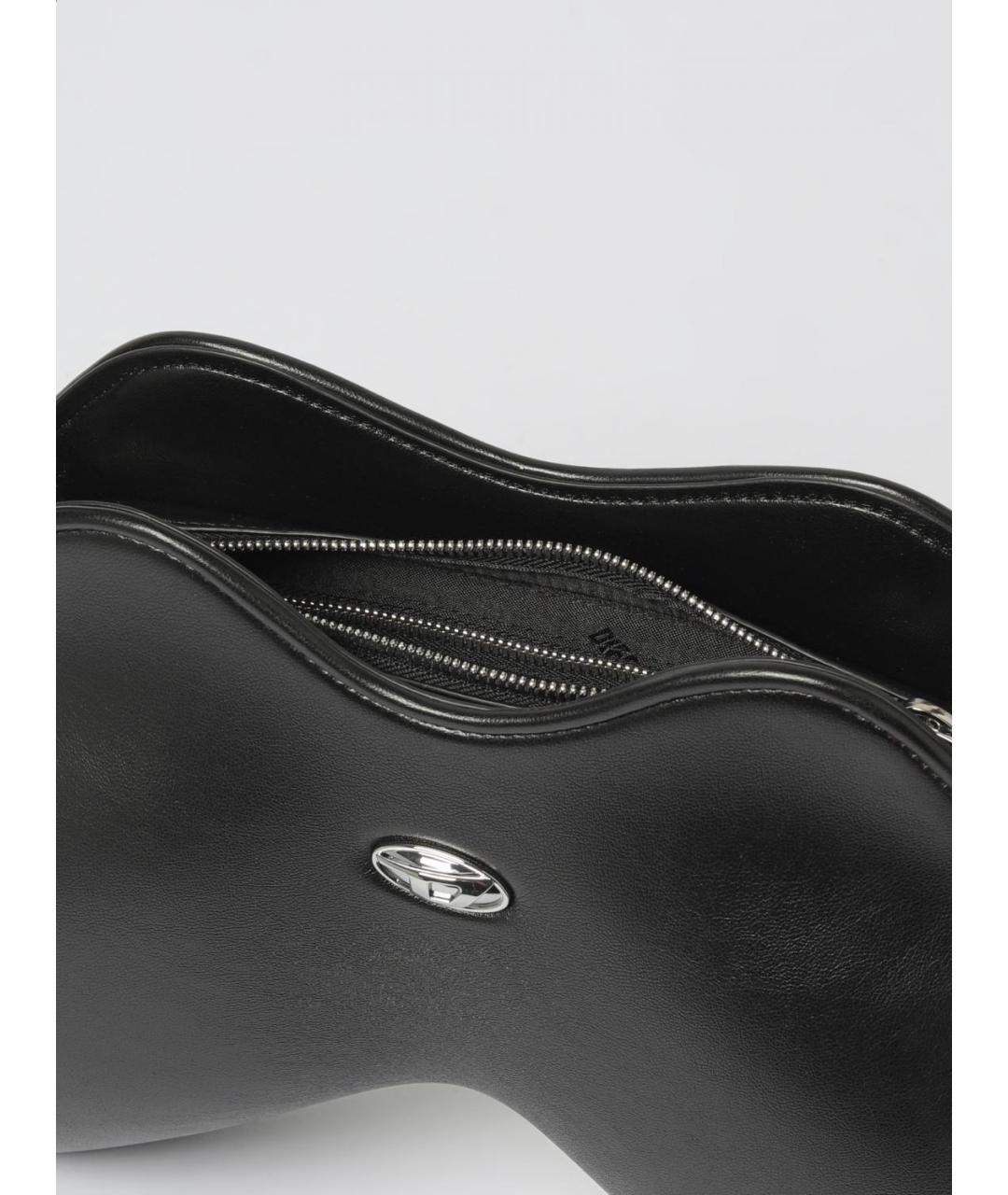 DIESEL Черная сумка через плечо, фото 3