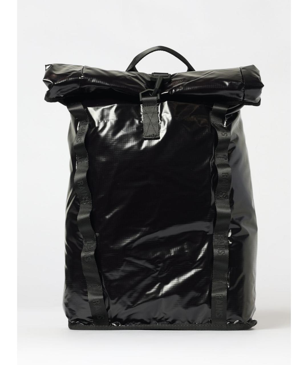 RAINS Черный рюкзак, фото 5