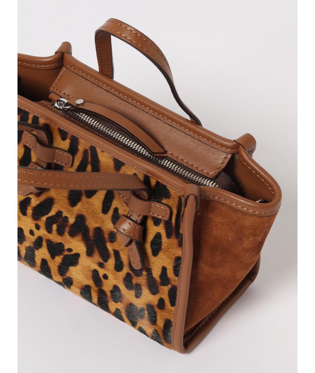 Gianni Chiarini Коричневая кожаная сумка через плечо, фото 3