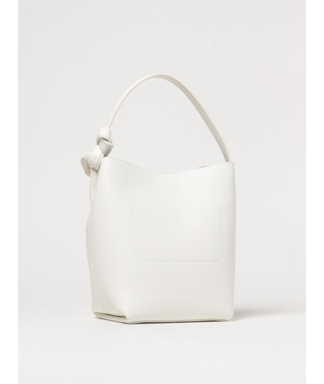 J.W.ANDERSON Белая кожаная сумка через плечо, фото 3