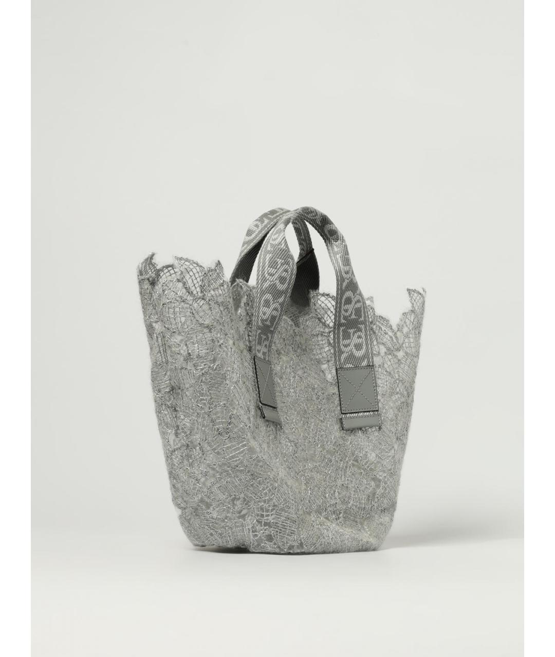 ERMANNO SCERVINO Серая сумка тоут, фото 3