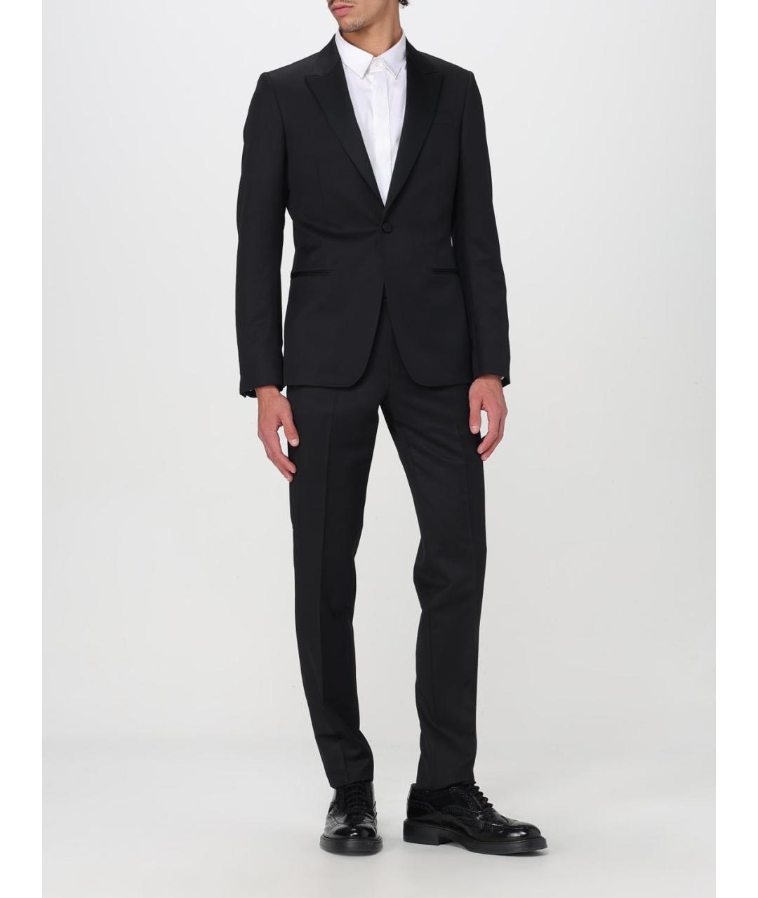 ZEGNA Черный классический костюм, фото 2