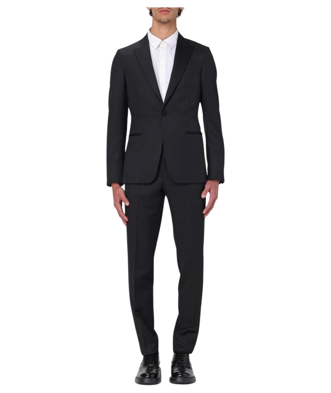 ZEGNA Черный классический костюм, фото 1