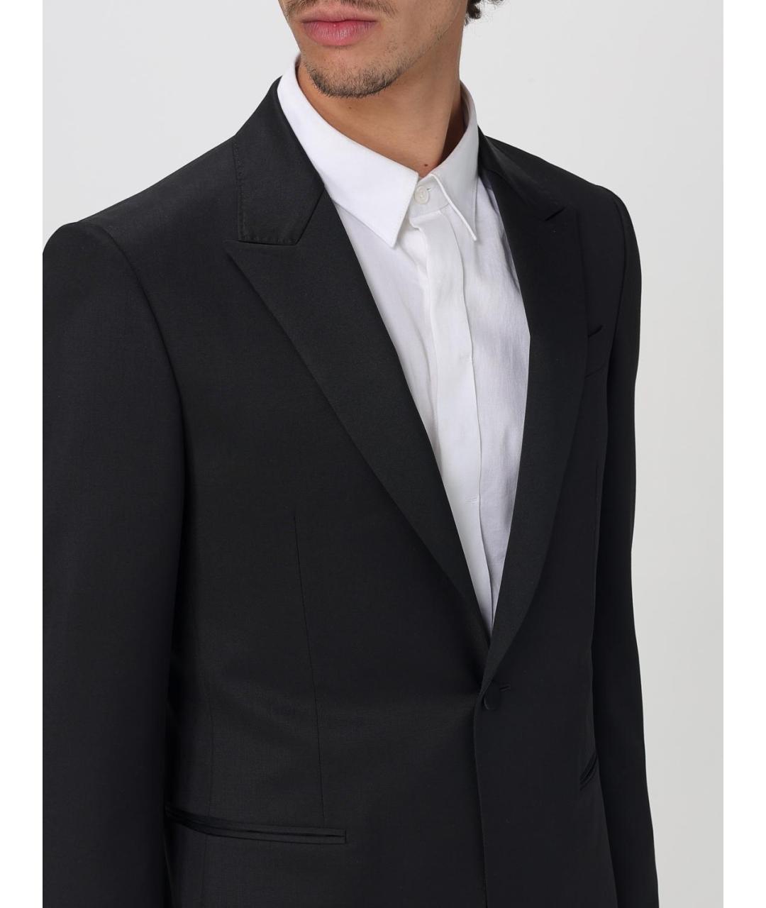 ZEGNA Черный классический костюм, фото 5