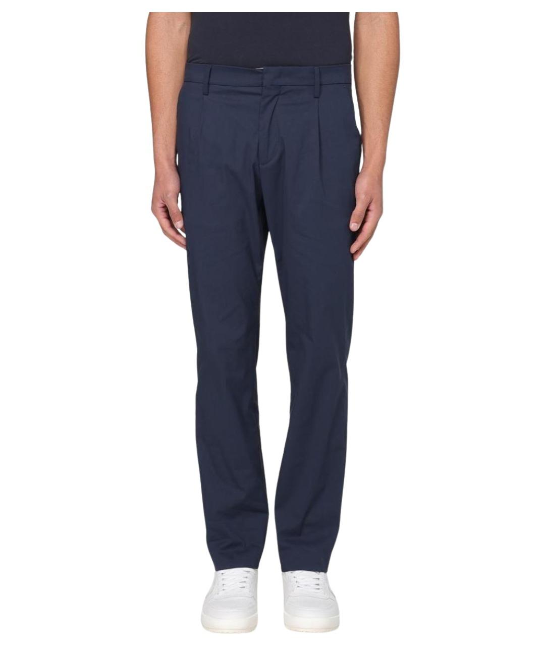 K-WAY Синие хлопковые повседневные брюки, фото 1