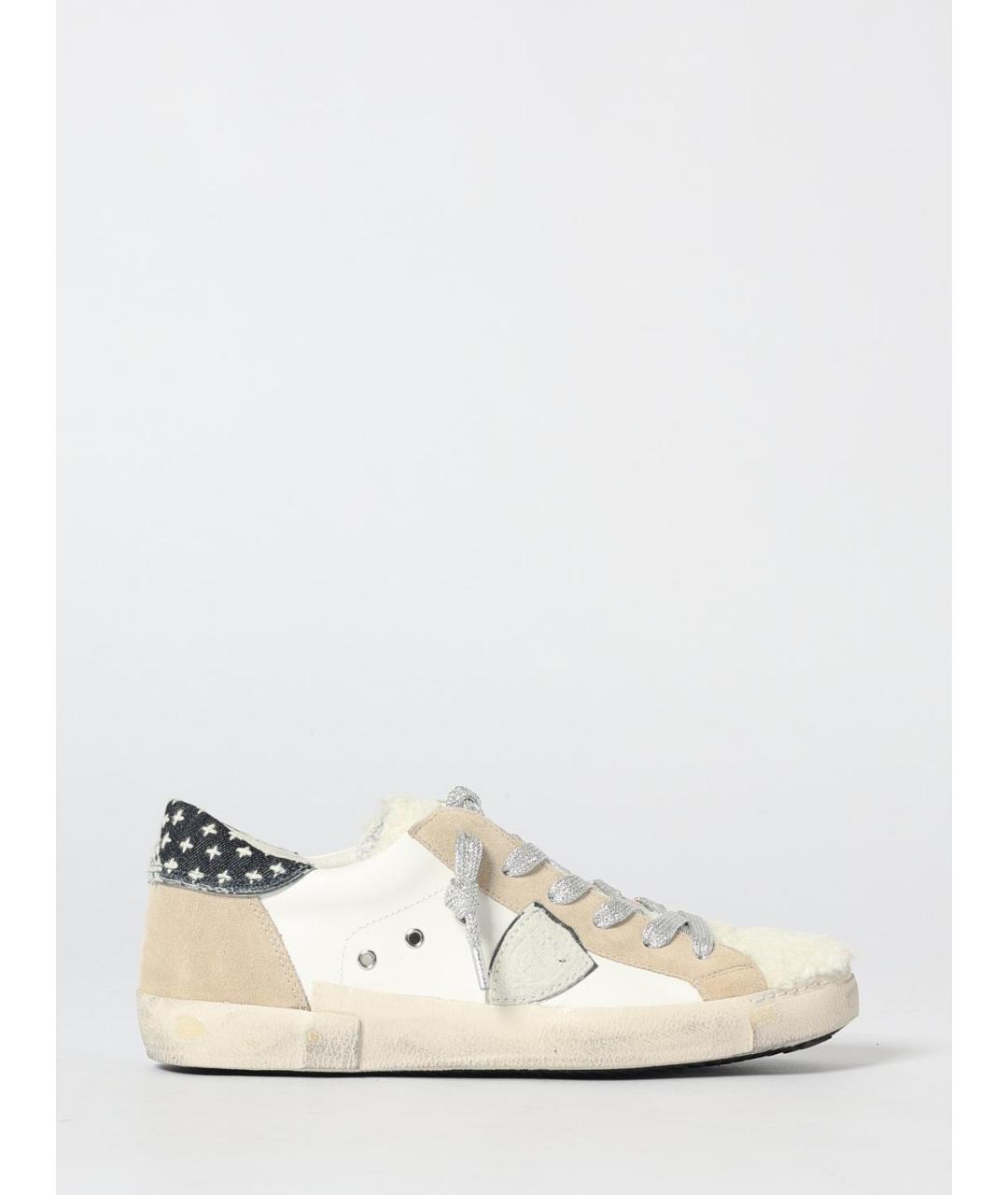 PHILIPPE MODEL Мульти кожаные кеды, фото 4