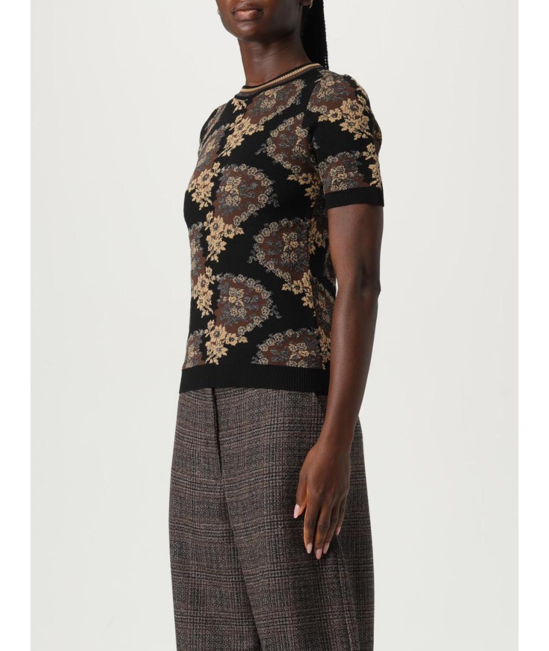 ANTONIO MARRAS Черный вискозный джемпер / свитер, фото 4