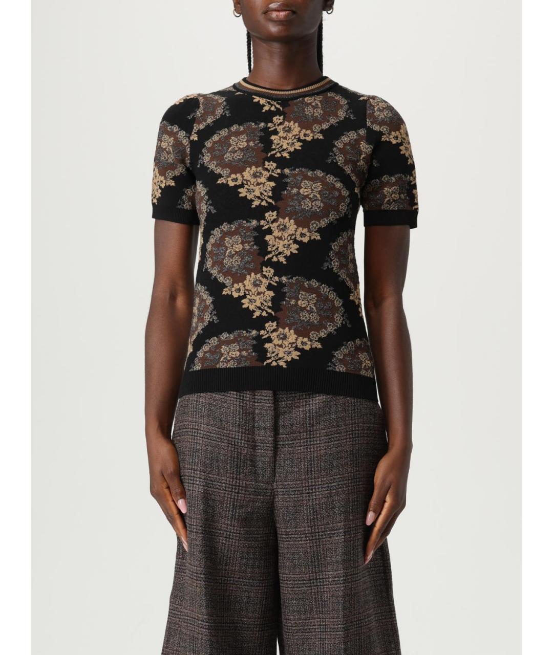 ANTONIO MARRAS Черный вискозный джемпер / свитер, фото 6