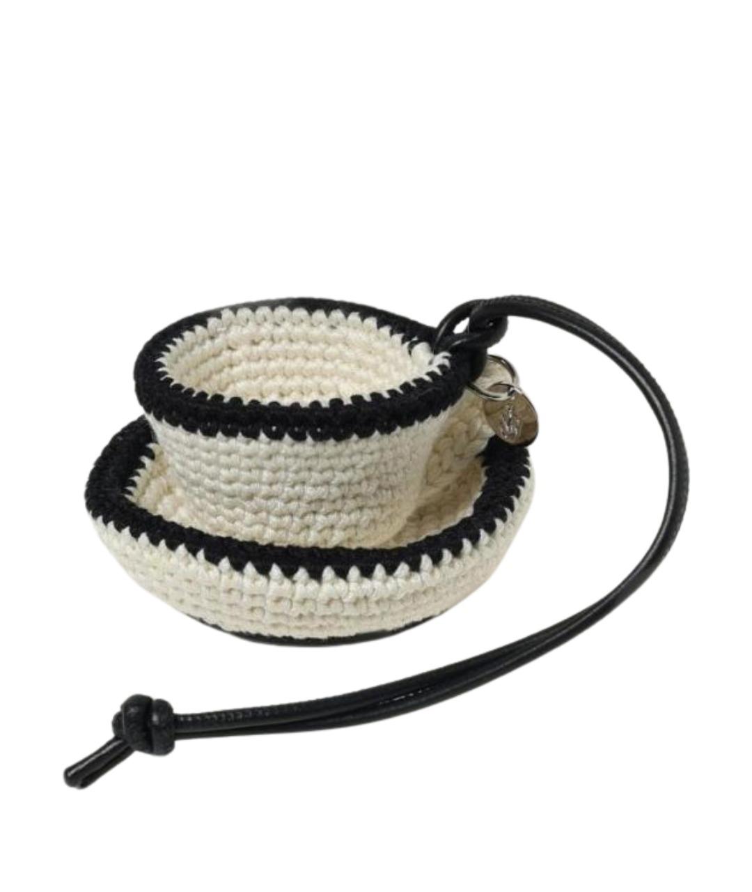 J.W.ANDERSON Белый брелок, фото 1