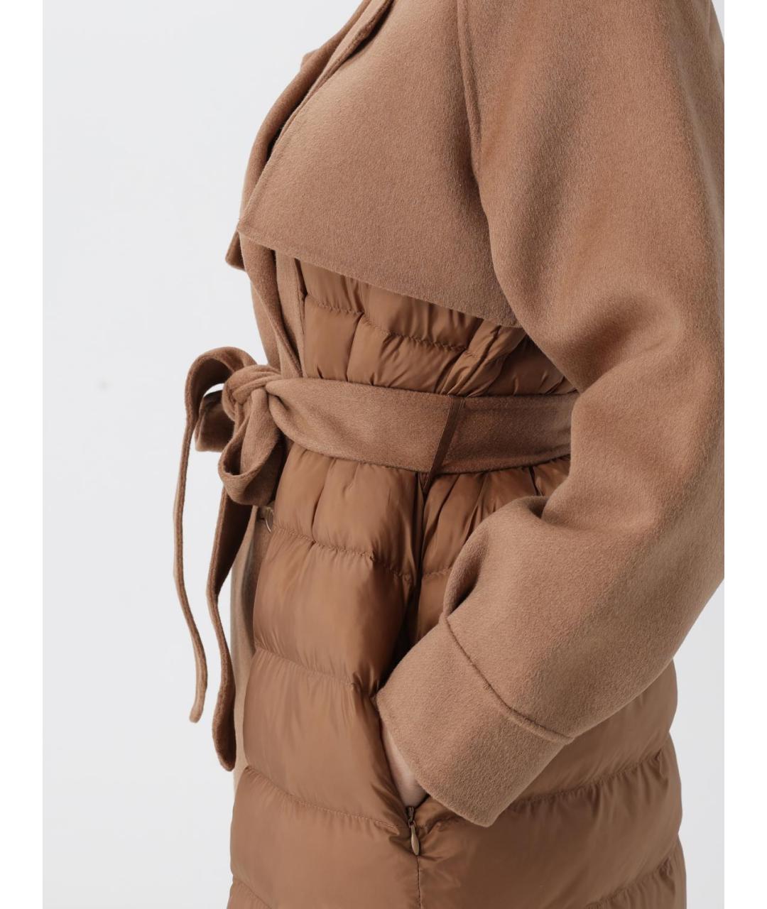 TWIN-SET Бежевое пальто, фото 5