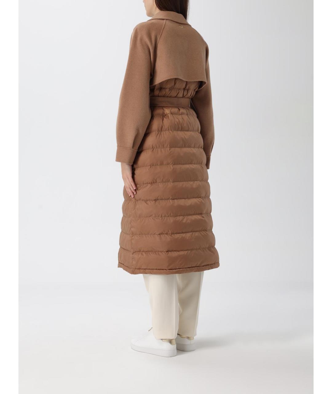 TWIN-SET Бежевое пальто, фото 3
