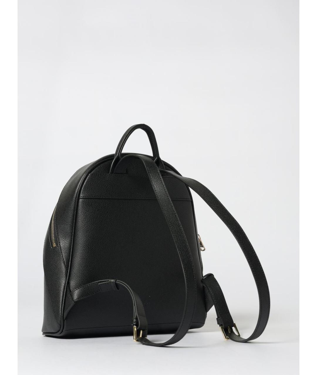 PATRIZIA PEPE Черный кожаный рюкзак, фото 2