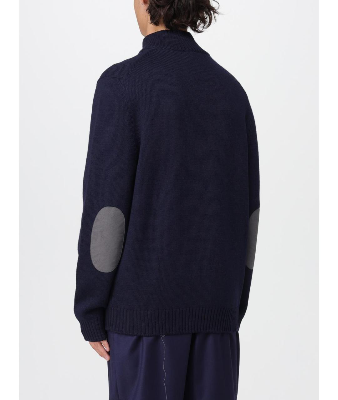FAY Синий шерстяной джемпер / свитер, фото 3