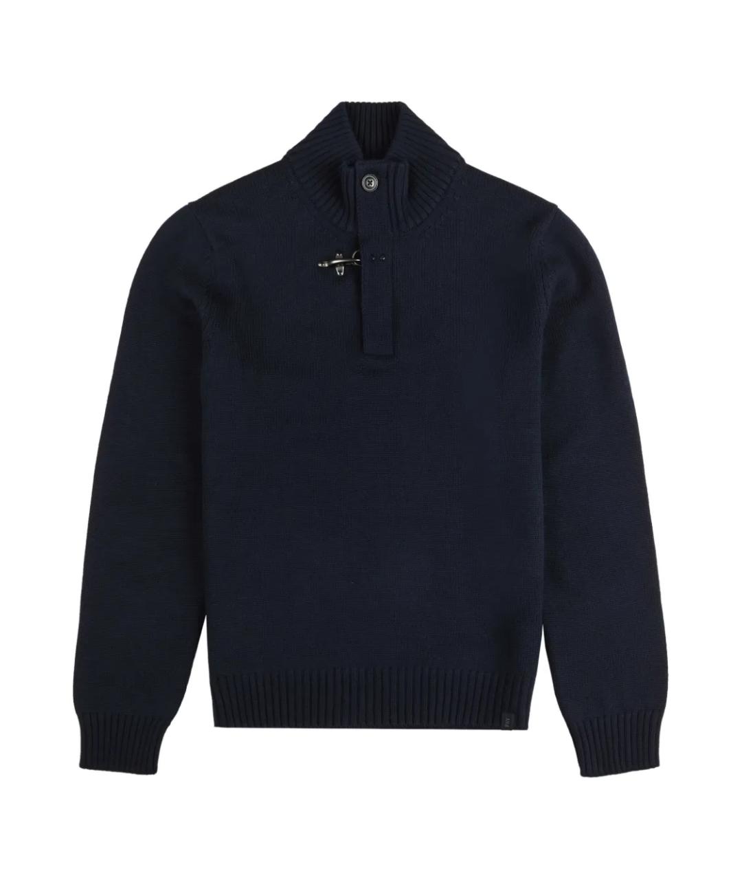 FAY Синий шерстяной джемпер / свитер, фото 1